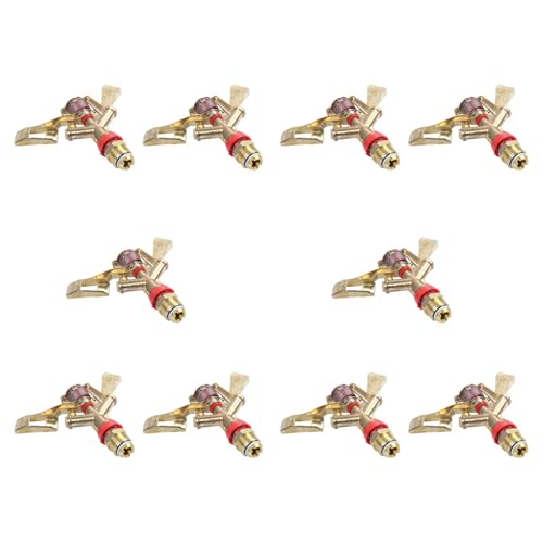 Goufride 10X Heisse Neue 1/2 Dual Connector -Legierung 360 Grad Drehen Rocker Arm Wasser Sprinkler Duese Garten Bewaesserung Sprinkler Goufride 10X Heisse Neue 1/2 Dual Connector -Legierung 360 Grad Drehen Rocker Arm Wasser Sprinkler Duese Garten Bewaesserung Sprinkler von Goufride