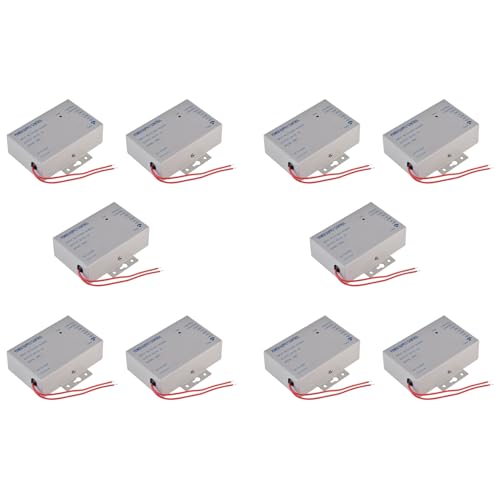 Goufride 10X K80 Tür Zugangs System Steuerung der Strom Versorgung DC 12 V 3A Miniatur Strom Versorgung/Schloss Strom Versorgung/Zugangs Kontroll System von Goufride