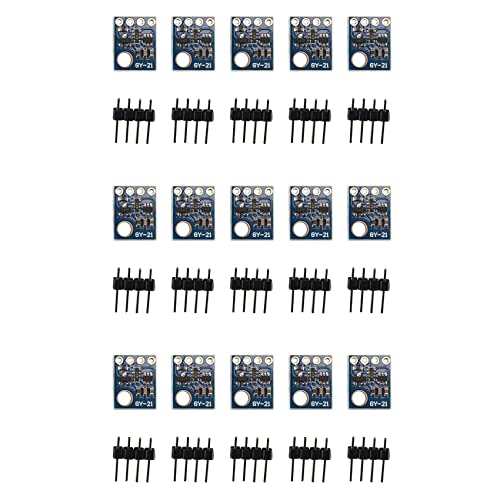 Goufride 15 Stück Si7021-21 SHT21 HTU21 Digitales Feuchtigkeits Temperatur Sensor SHT11 SHT15 Durch CMOS-IC mit Geringem Strom Verbrauch von Goufride