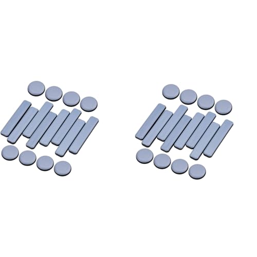 Goufride 32 Stück Möbel Gleiter PTFE Schieberegler Selbstklebende Möbelgleiter Set Rundes Quadrat für Möbel Einfache Umzugsunternehmen Goufride 32 Stück Möbel Gleiter PTFE Schieberegler Selbstklebende Möbelgleiter Set Rundes Quadrat für Möbel Einfache Umzugsunternehmen von Goufride