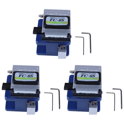 Goufride 3X Kalt Spalter FC-6S zum Schneiden Von Fasermessern FTTH Glas Faser Kabel Schneiden Messer Faser Spalter Werkzeug von Goufride