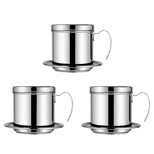 Goufride 3X Vietnamesischer Kaffee Filter Tragbare Kaffee Presse Maker Wiederverwendbare Phin Infuser Sieb Kaffee Tropf BrüHer Manueller Kaffee Goufride 3X Vietnamesischer Kaffee Filter Tragbare Kaffee Presse Maker Wiederverwendbare Phin Infuser Sieb Kaffee Tropf BrüHer Manueller Kaffee von Goufride