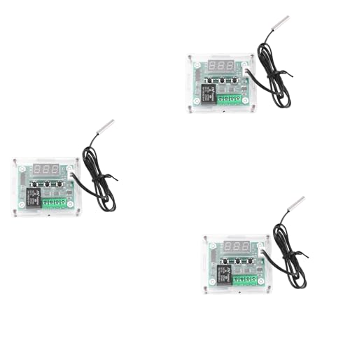 Goufride 3X W1209 DC 12V Thermostat Temperatur Regler Thermometer Controller mit Digitaler LED Anzeige mit Gehäuse Goufride 3X W1209 DC 12V Thermostat Temperatur Regler Thermometer Controller mit Digitaler LED Anzeige mit Gehäuse von Goufride