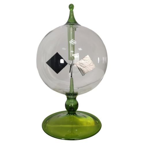 Goufride 4 Flügel Rotierende Aus Glas, Solarbetrieben, Crookes Radiometer, Lichtmühle/Lehrmittel für Den Unterricht C von Goufride
