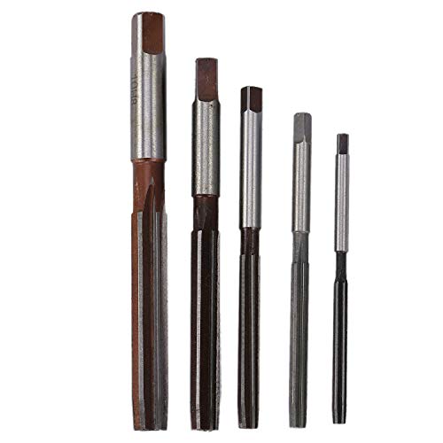Goufride 5 Stücke Flöten Hand Reibahlen Set H8 Chuck Zylinderschaft Hand Reibahlen Set 4mm / 5mm / 6mm / 8mm / 10mm Goufride 5 Stücke Flöten Hand Reibahlen Set H8 Chuck Zylinderschaft Hand Reibahlen Set 4mm / 5mm / 6mm / 8mm / 10mm von Goufride