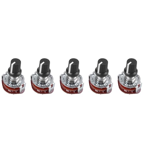 Goufride 5X Elektronische Maschine 4P 3T 4 Pole 3 Position 2 Deck 16 Pin Drehschalter von Goufride