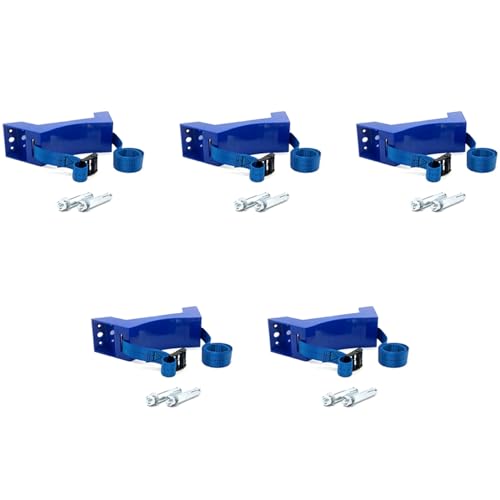 Goufride 5X Zylinder Halterung Gas Flaschen Halterung Langlebiger ABS Gas Flaschen Halter für Wohnmobil Wohnmobil RV Caravan,Blau von Goufride