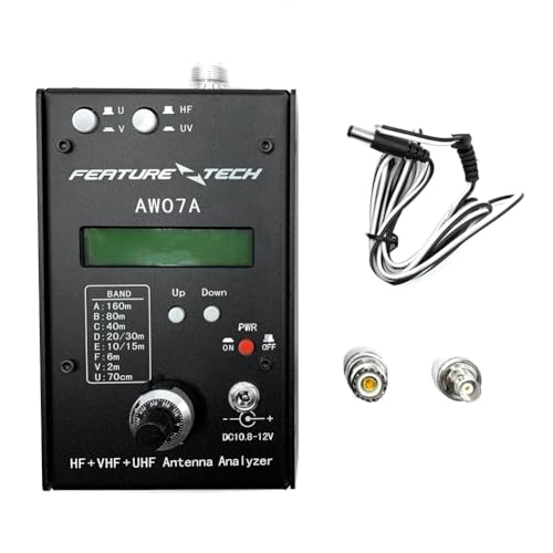 Goufride AW07A 1,5–490 MHz Antennenanalysator HF/VHF/UHF SWR Antennentester Meter 160M Netzwerkanalysator von Goufride