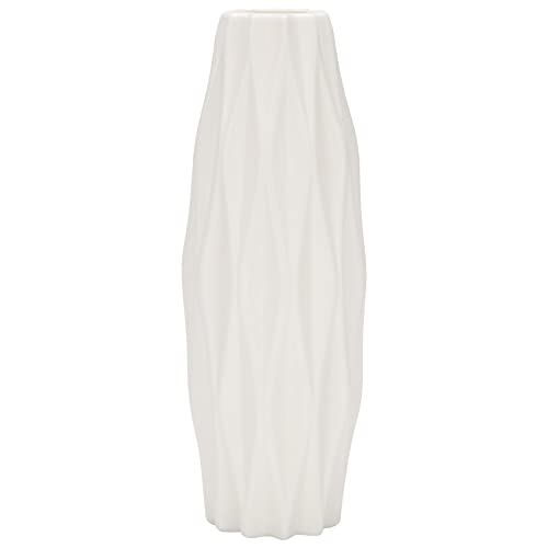 Goufride Blumen Vase Dekoration Haus Plastik Vase Imitation Keramik Blumen Korb Nordisch Dekoration () von Goufride