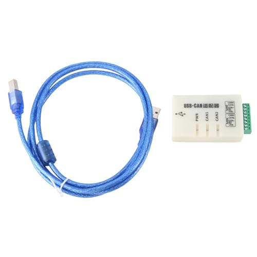 Goufride CAN Bus Analyzer CAN OpenJ1939 USBCAN-2A USB auf CAN Adapter, Dual Path kompatibel für ZLG von Goufride