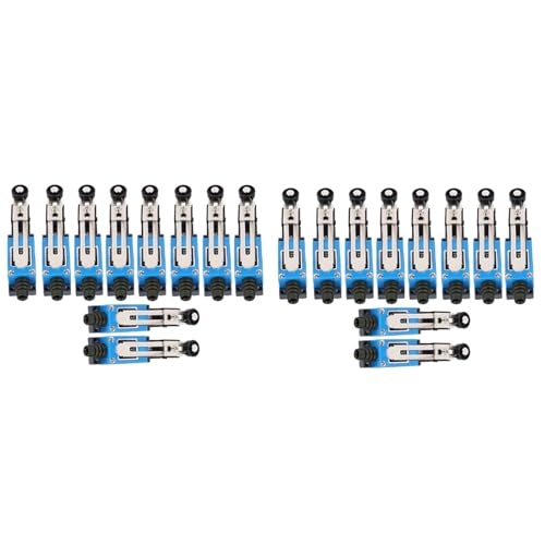 Goufride ME-8108 Momentary Roller Arm Typ Endschalter für CNC-Fräse, 5 A, 250 V, ME8108 Mini-Schalter, 20 Stück Goufride ME-8108 Momentary Roller Arm Typ Endschalter für CNC-Fräse, 5 A, 250 V, ME8108 Mini-Schalter, 20 Stück von Goufride
