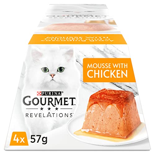 Nestle Purina Revelations Huhn in Sauce, Nassfutter für Katzen, 4 x 57 g, 6 Stück Nestle Purina Revelations Huhn in Sauce, Nassfutter für Katzen, 4 x 57 g, 6 Stück von Gourmet