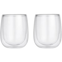 GOURMETMAXX  Cappuccino Thermoglas 2er-Set, Glas von Gourmetmaxx