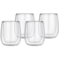 GOURMETMAXX Espresso Thermoglas 4er-Set, Glas von Gourmetmaxx