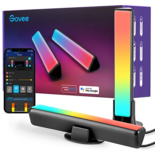 Govee LED Lightbar, RGBICWW TV Hintergrundbeleuchtung funktioniert mit Alexa und Google Assistant, App Steuerung dimmbar 16 Millionen Farben für Zimmer, Gaming Deko Govee LED Lightbar, RGBICWW TV Hintergrundbeleuchtung funktioniert mit Alexa und Google Assistant, App Steuerung dimmbar 16 Millionen Farben für Zimmer, Gaming Deko von Govee