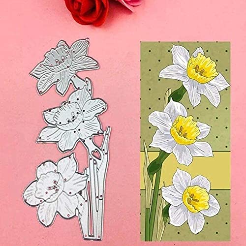 Blumenblatt-Stanzformen, Blumen-Stanzformen, Schablonen für Bastelprojekte, Scrapbooking, Fotoalbum, dekorative Prägepapier-Stanzformen für Kartenherstellung, Vorlage Blumenblatt-Stanzformen, Blumen-Stanzformen, Schablonen für Bastelprojekte, Scrapbooking, Fotoalbum, dekorative Prägepapier-Stanzformen für Kartenherstellung, Vorlage von Gowxs