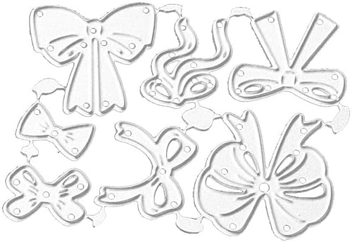 Bowknot Bows Stanzformen für Kartenherstellung, Stanzschablonen für DIY Scrapbooking Fotoalbum Dekorative Prägepapier Stanzformen für Kartenherstellung Vorlagen… von Gowxs