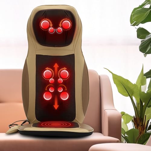 Gqouur Massagesitzauflage 4 Massagezonen Wärmefunktion 3 Vibrations und Massage Modi Massagesesse Massagegerät für Damen Herren Gqouur Massagesitzauflage 4 Massagezonen Wärmefunktion 3 Vibrations und Massage Modi Massagesesse Massagegerät für Damen Herren von Gqouur