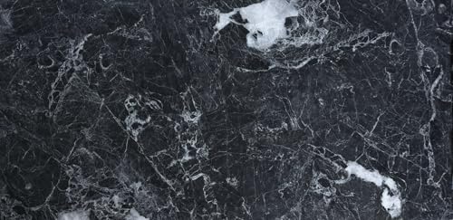 Marmor-Wandverkleidung – 1 Stück 120x60 cm groß und 2 mm dick, Wandpaneele für Badezimmer, Küchenrückwand, idealer Fliesenersatz, Marmoroptik (M3) von Grace Baltic