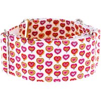 1, 5-Zoll-Valentine-Kragen, Martingale Hundehalsband, Martingale, 1, 5 Zoll, Hundehalsbänder, Windhund Halsband von GraceEmilyShop