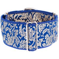 1.5 Martingale Kragen, Hundehalsband, Blau, Gold von GraceEmilyShop