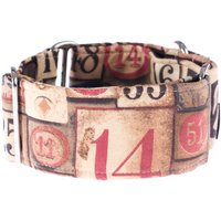 Cotton Martingale Hundehalsband 5, 5 cm Windhundhalsband von GraceEmilyShop