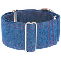 Martingale Kragen, Windhund 2 Zoll, Hundehalsband, Martingale, Denin Blau von GraceEmilyShop