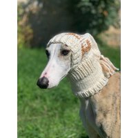 Windhundmütze Strick-Windhund Snood von GraceEmilyShop
