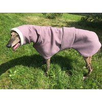 Wasserdichter Fleece-Windhundmantel Winter-Windhundbekleidung | 27-28-Zoll-Rücken Wasserdichter Fleece-Windhundmantel Winter-Windhundbekleidung | 27-28-Zoll-Rücken von GraceEmilyShop
