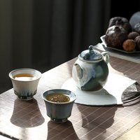 200Ml Kiln Transfusion Grüne Teekanne Set | 1 Stücke 2 Teetassen 200Ml Kiln Transfusion Grüne Teekanne Set | 1 Stücke 2 Teetassen von GraceTeawares
