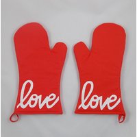 Love Is The Special Ingredient Ofenhandschuh Set - Graceful Works Private Line von GracefulWorks