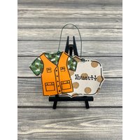 Jagd Camo Personalisierter Christbaumschmuck Holz Jagd Camo Personalisierter Christbaumschmuck Holz von GraciousGiggles