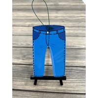 Jeanshose Tannenbaumschmuck Holz Jeanshose Tannenbaumschmuck Holz von GraciousGiggles