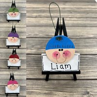 Personalisierter Holz-Baumschmuck Für Kleinkinder - Ihr Name Weihnachtsbaumschmuck Handbemaltes Holz Verschiedene Farben Verfügbar Personalisierter Holz-Baumschmuck Für Kleinkinder - Ihr Name Weihnachtsbaumschmuck Handbemaltes Holz Verschiedene Farben Verfügbar von GraciousGiggles
