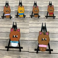 Personalisiertes Handbemaltes Holz Pferd Stutestalion Reiter Weihnachtsschmuck Multicolor Personalisiertes Handbemaltes Holz Pferd Stutestalion Reiter Weihnachtsschmuck Multicolor von GraciousGiggles