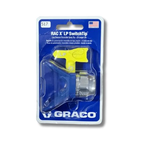 Graco RLP517 Low Pressure RAC X Reversible Tip with RAC X Guard Combo von Graco