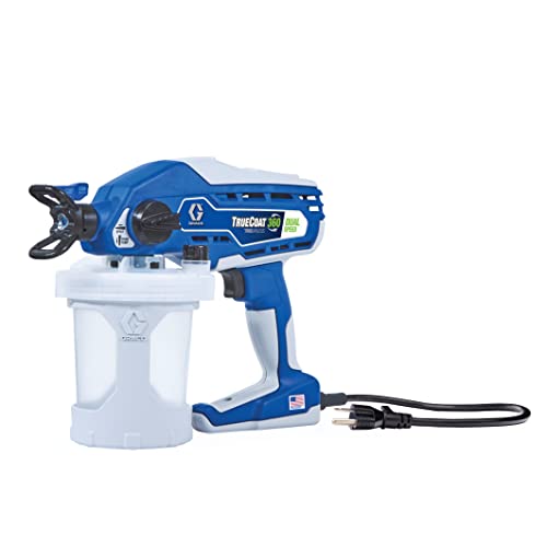 Graco Magnum by Graco 26D520 TrueCoat 360 Dual Speed, tragbares Airless-Farbspritzgerät mit Kabel, EU-Produkt, Heimwerkergerät, kleine dekorative Projekte (max. Druck 138 bar) von Graco