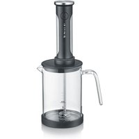 Akku-Milchaufschäumer MS202EU 300 ml Glas schwarz von Graef