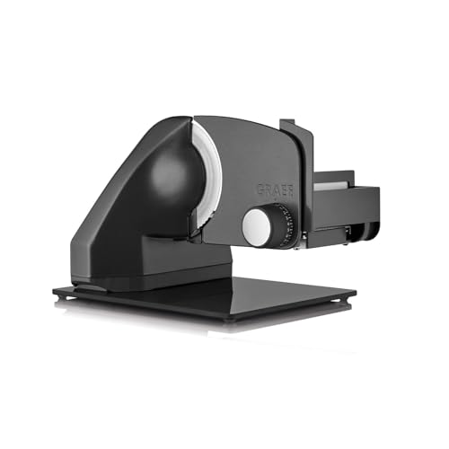 GRAEF. Allesschneider CLASSIC C95, eisenglimmergrau, inkl Kombi-Aufsatz PRO, 30° kippbar, 170 W Motor, Wellenschliffmesser Ø 170 mm von GRAEF.