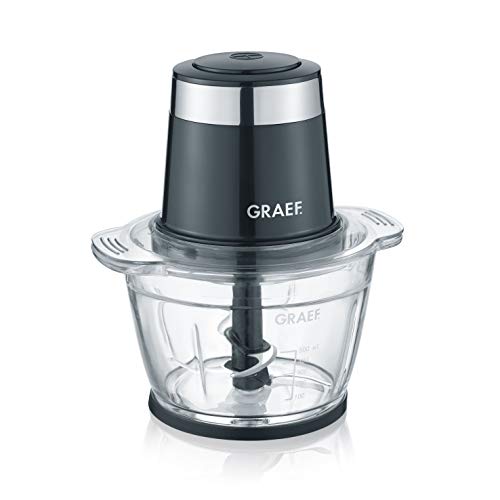 Graef CH502EU Zerkleinerer, Glas, 1 Liter, Schwarz von Graef