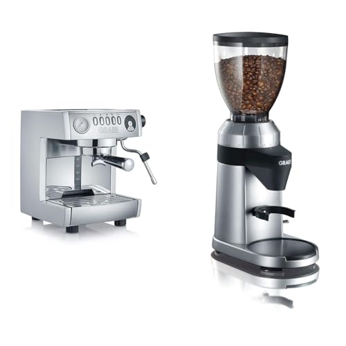 Graef ES850EU Espressomaschine, 2.5 liters & Kaffeemühle CM 800 von Graef