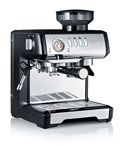 Graef ESM802EU Milegra Siebträger-Espressomaschine, 1600, 1 liters,schwarz von Graef