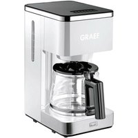 Fk 401 Kaffeemaschine Weiß Fassungsvermögen Tassen=10 Glaskanne, Warmhaltefunktion - Graef von Graef