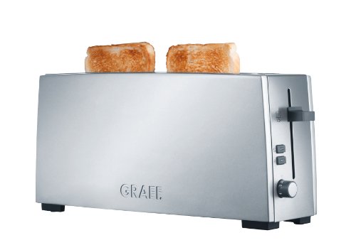 Graef Langschlitz-Toaster TO 90, Edelstahl, silber von Graef