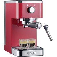 Graef Salita Espressomaschine mit Siebträger Rot 1400W von Graef