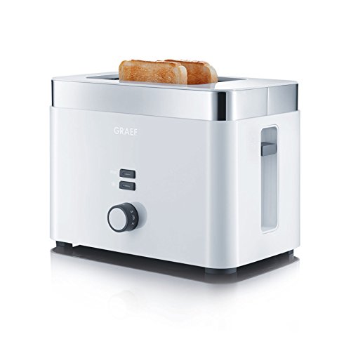 Graef Toaster TO 61, weiß, 27 centimeters l x 18 centimeters w x 19.3 centimeters h von Graef