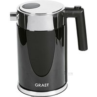 Graef WK62 Wasserkocher Acryl schwarz, 1,5 Liter von Graef