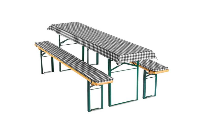 Gräfenstayn Bankauflage Gräfenstayn Bierbankauflagen-Set Annabelle mit Tischdecke 50/70 cm von Gräfenstayn