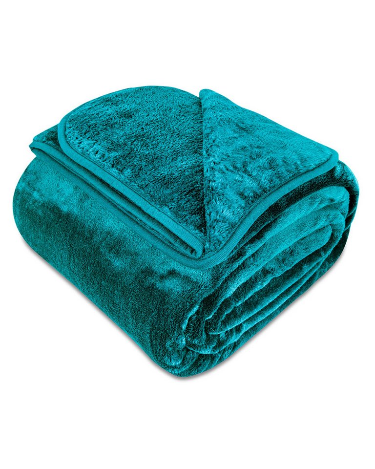 Wohndecke Cashmere-Feeling Kuscheldecke super weich & flauschig – Fleecedecke, Gräfenstayn, dicke & warme Sofadecke, Wohndecke & Tagesdecke - Überwurf Sofa, Couch von Gräfenstayn