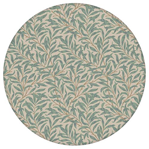 Jugendstil Tapete"Wilde Weiden" nach William Morris, beige Vlies Tapete Blumen Natur, schöne Wanddeko GMM Blumentapete für Wohnzimmer (Muster 20 x 46,5cm) von Gräflich Münster'sche Manufaktur